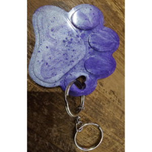 LARGE DOGPAW KEYCHAIN