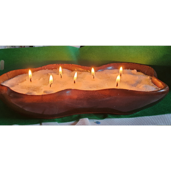 Large Resin Gem Candle