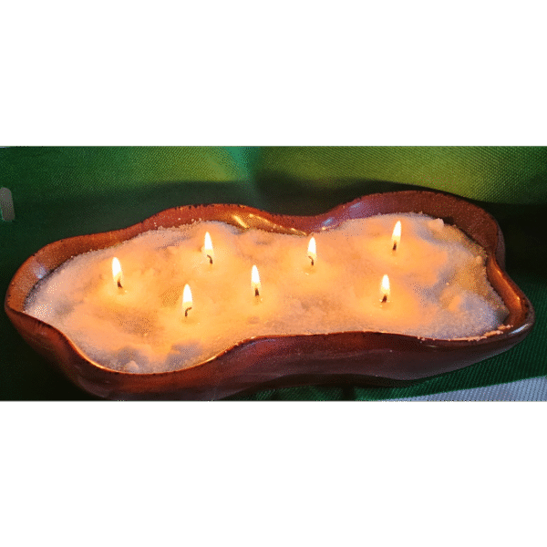 Large Resin Gem Candle