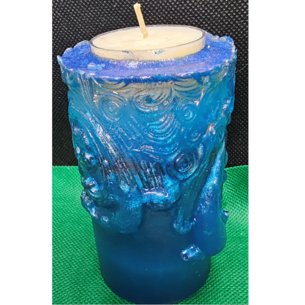 Large Resin refillable tealight