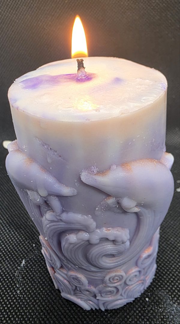 Soy Candle marine theme - Image 5