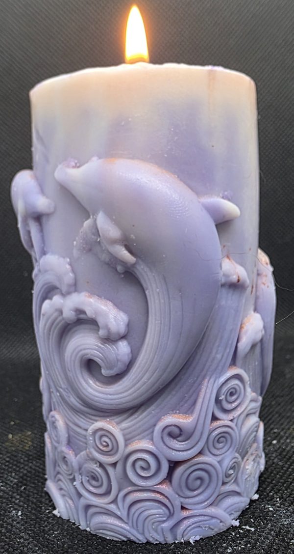 Soy Candle marine theme - Image 3