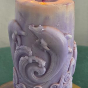 Soy Candle marine theme